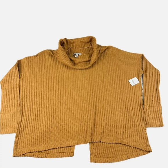 Free People Juicy Long Sleeve Oversized Top in Canyon Moon NWT Sz. S - Picture 3 of 11